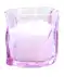 Świeca w szkle liliowy