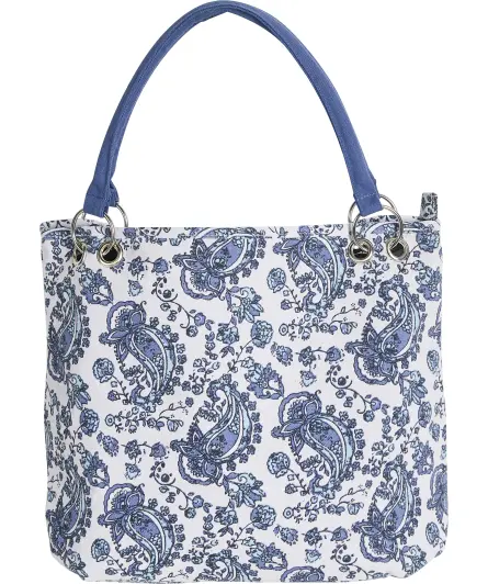 Canvas Schultertasche