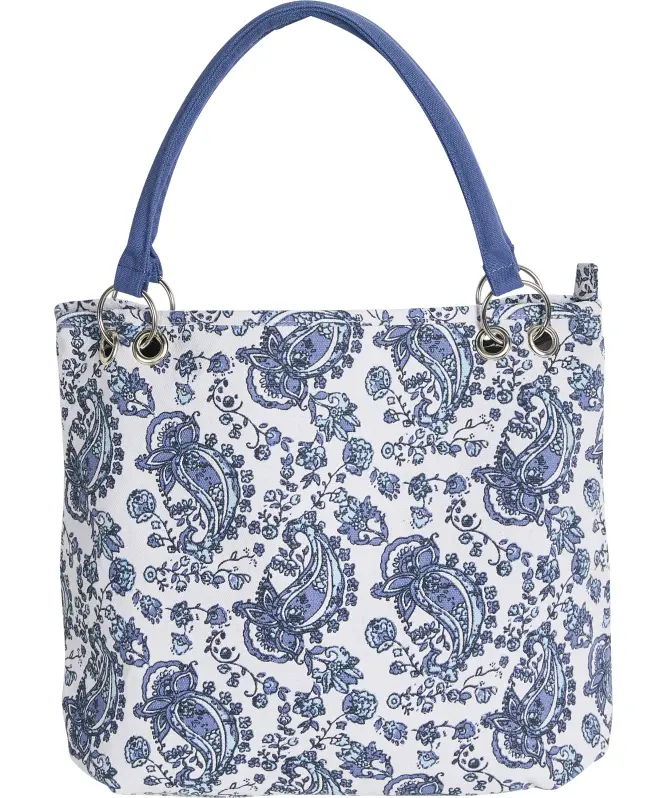 Canvas Schultertasche