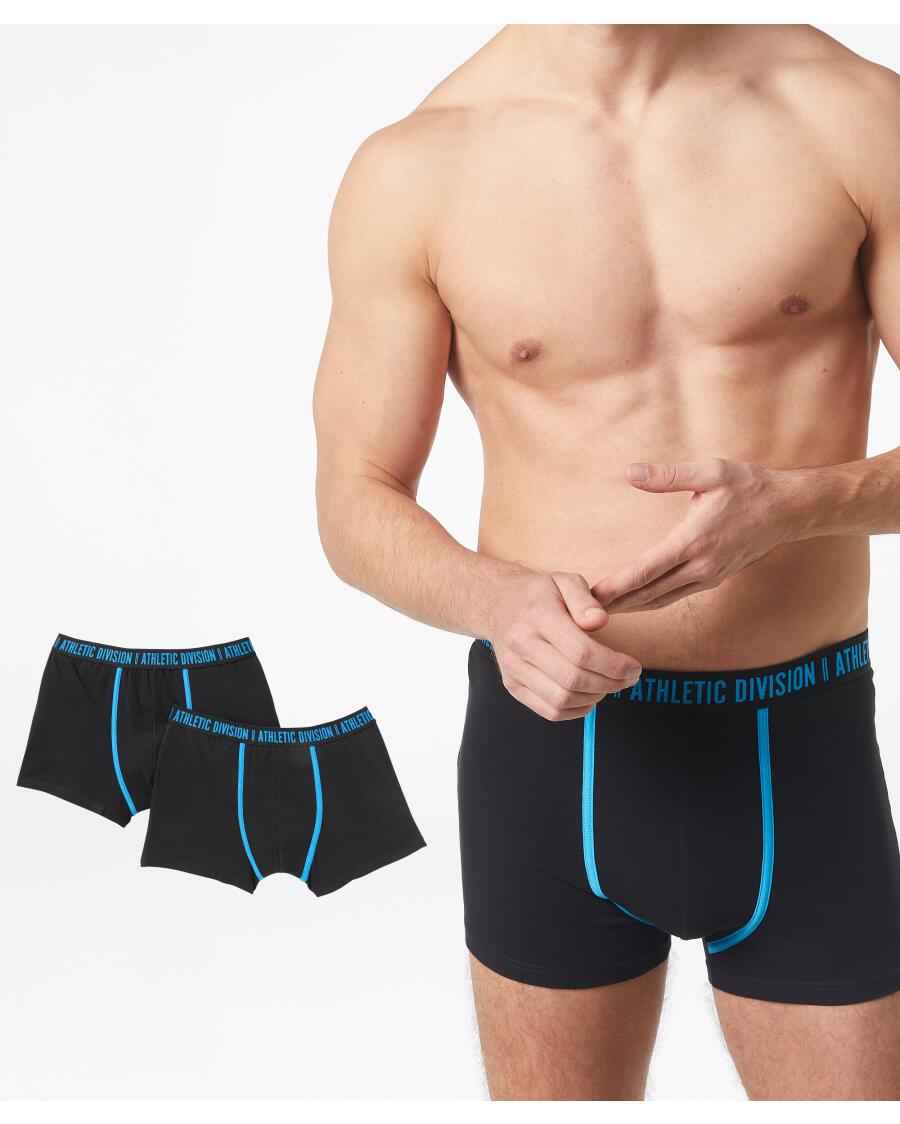 Retro Boxershorts schwarz