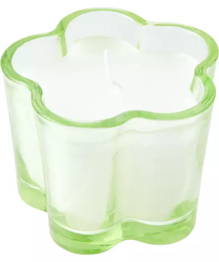 Kaars in glas Bloem