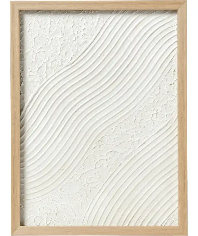 Wandbild mit Gipsmotiv