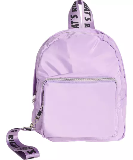 Rucksack mit Spruchband