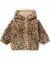Jacke aus Kunstfell naturfarben