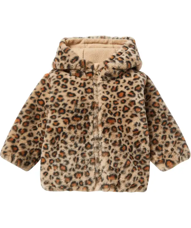 Jacke aus Kunstfell