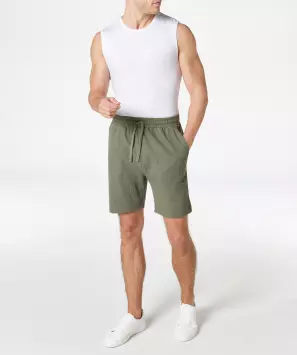 Šortky ze strukturované tkaniny