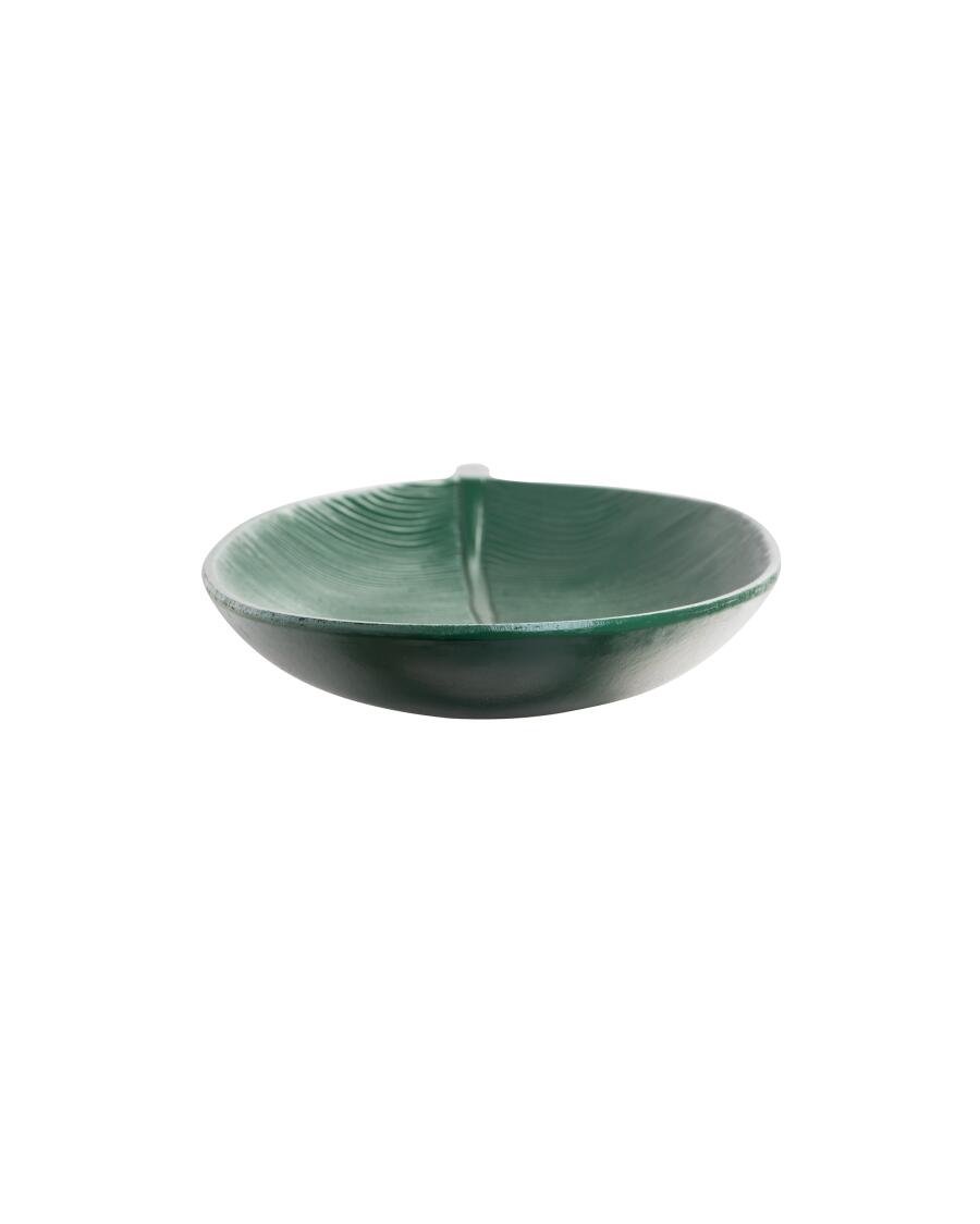 Dekoracyjny taca liść ok. 40 x 14 x 3 cm