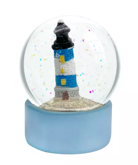 Maritime Schneekugel