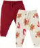 Joggingbroek kerst donkerrood