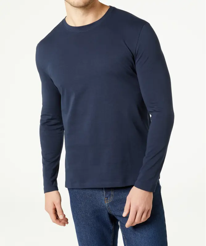 Basic Langarmshirt