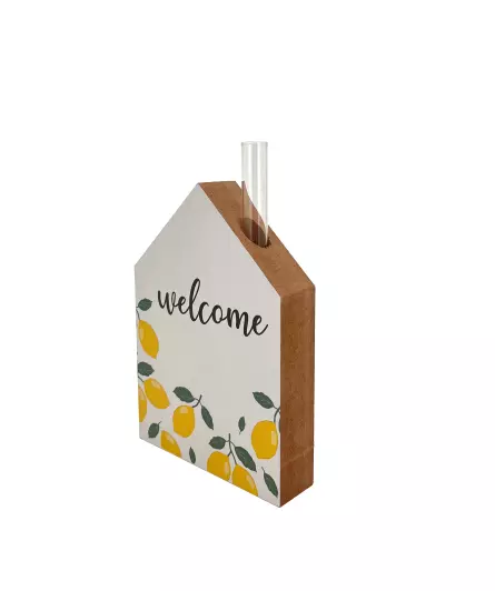 Huis met vaas Decoratie