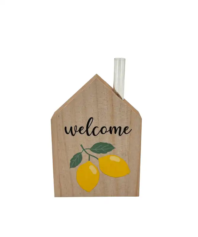 Huis met vaas Decoratie