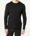Langarmshirt in Doppellagenoptik schwarz