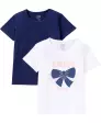 T-Shirts Schleifenmotiv