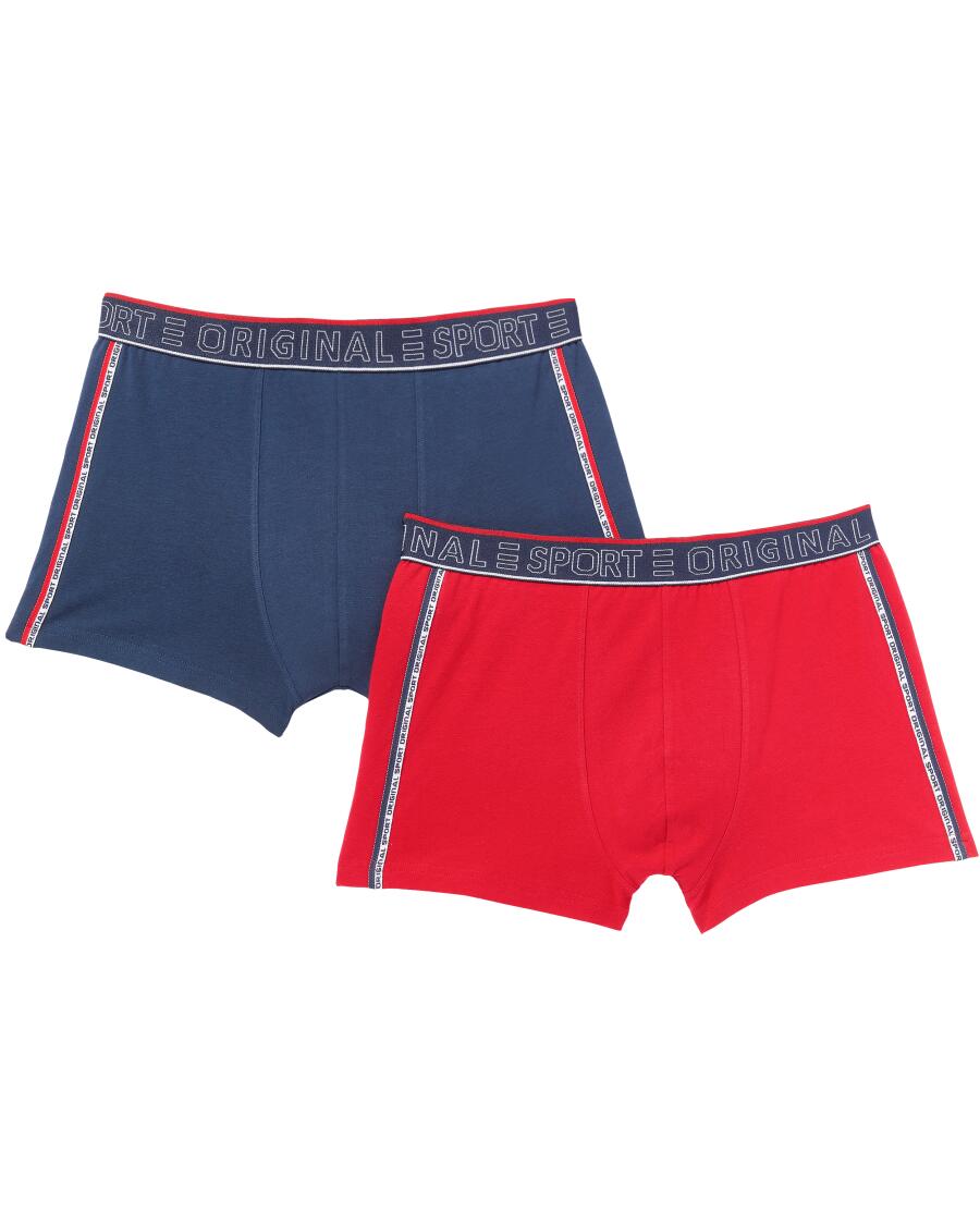 Bokserki w stylu retro Pakiet 2 szt., Identic