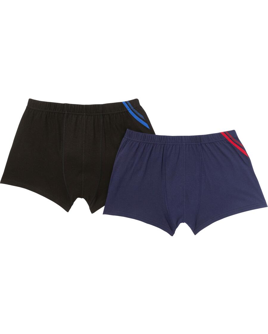 Bokserki w stylu retro Pakiet 2 szt., Identic Basic