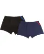 Retro Boxershorts mit Kontraststreifen