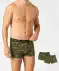 Retro Boxershorts Camouflage Khaki