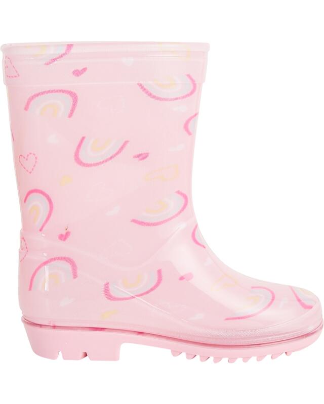 Bottes de pluie fille, rose — KiK, produit allemand authentique au Maroc