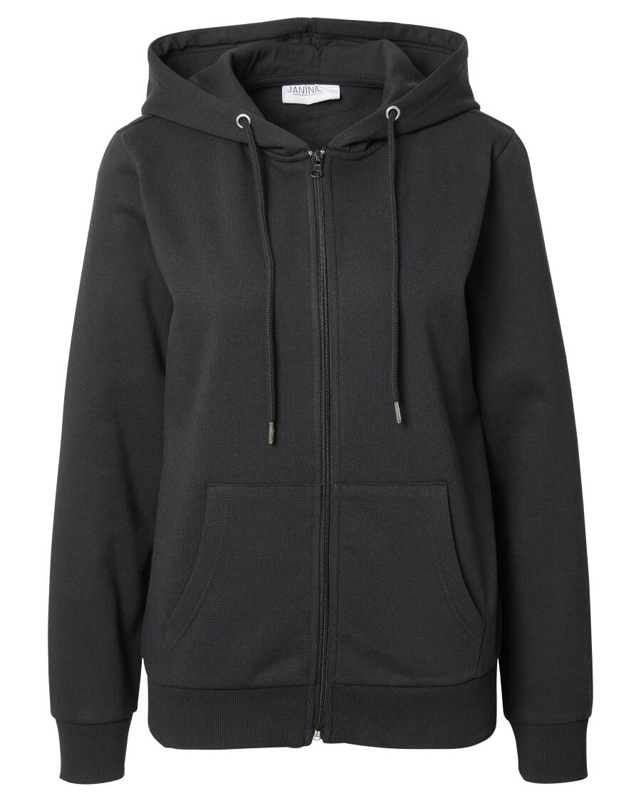 Bluza dresowa w kolorze czarnym Janina, kaptur