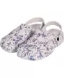 Clogs mit Blumenmuster