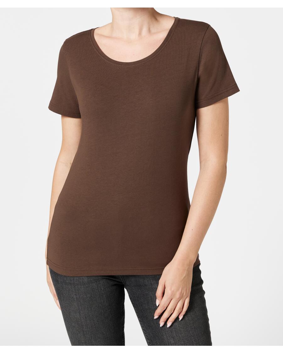 Basic T-Shirt braun