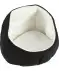Heimtierbett für Katzen schwarz