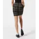 Karierter Minirock