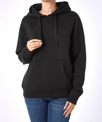 Zwarte sweatshirt
