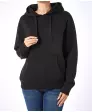 Schwarzer Sweatpullover