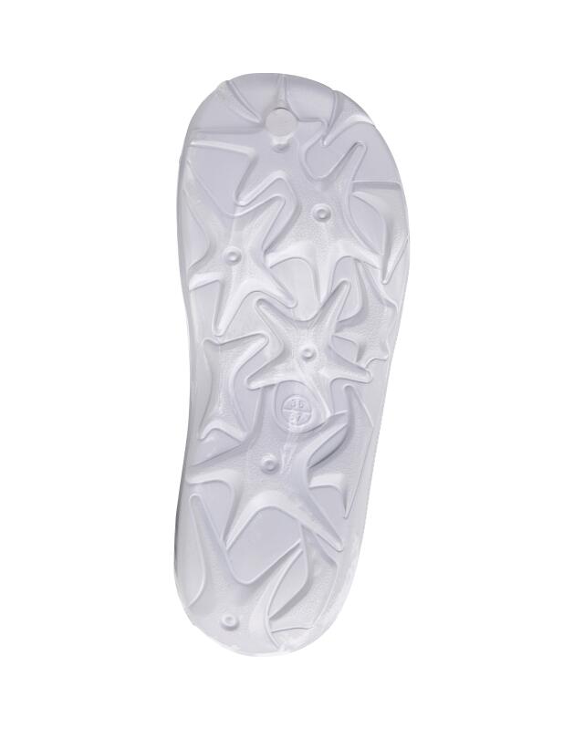 Clogs for women, grey/white (KiK Clogs (grau/weiß)) — KiK, authentic German product in Morocco