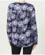 Langarmbluse Blumen