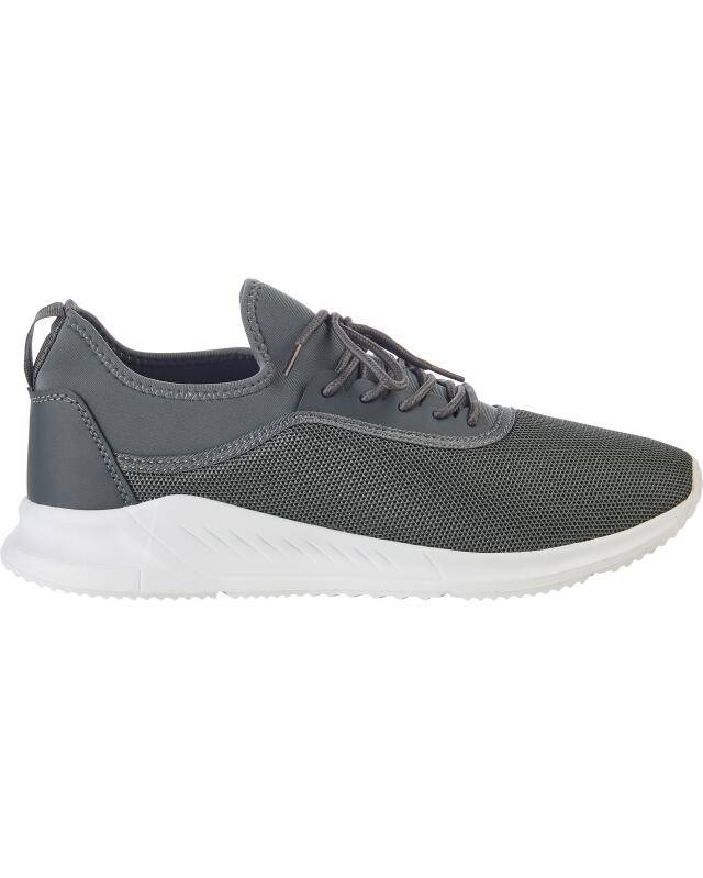 Sporty sneakers for men, grey — KiK, authentic German product in Morocco