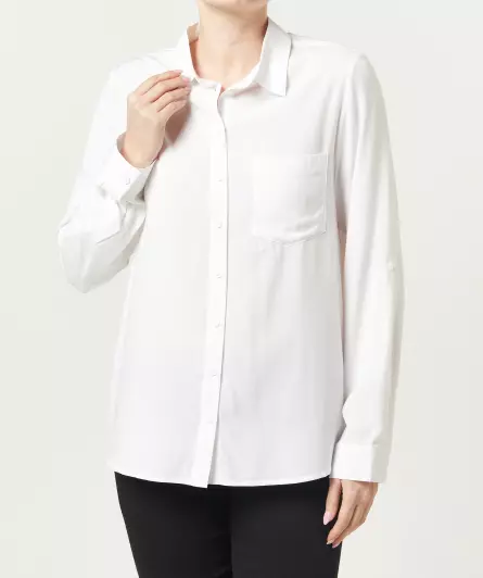 Weiße Bluse