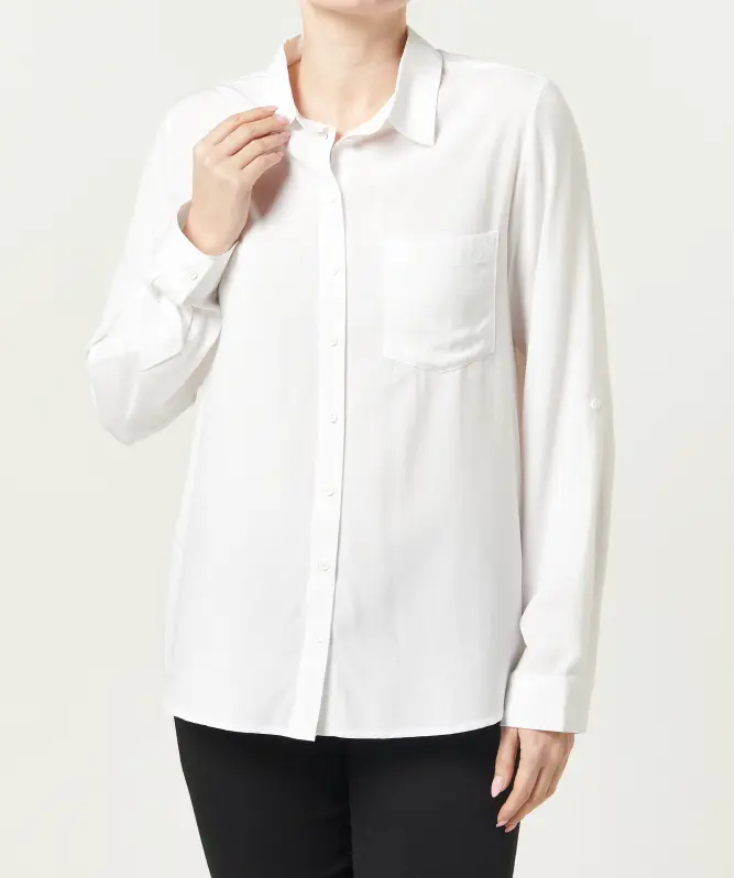 Weiße Bluse