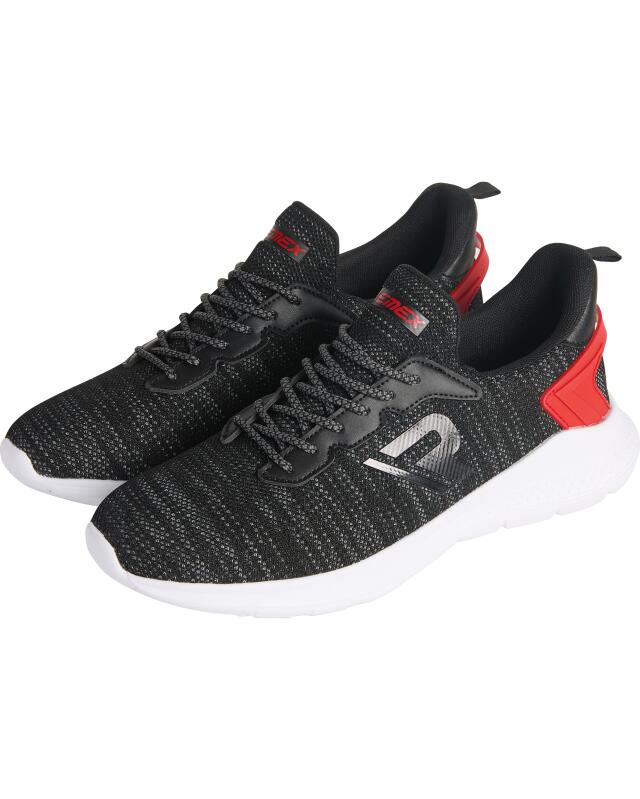 حذاء رياضي بتصميم سبور للرجال، أسود/رمادي (KiK Sportliche Sneaker (schwarz/grau)) — KiK, منتج ألماني أصلي في المغرب