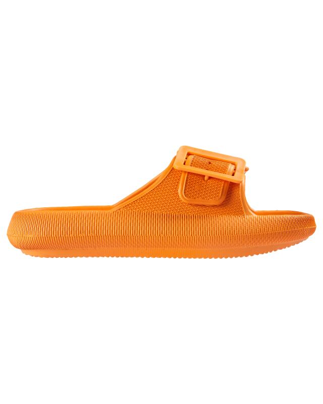 Slides for women, orange (KiK Badeschlappen (orange)) — KiK, authentic German product in Morocco