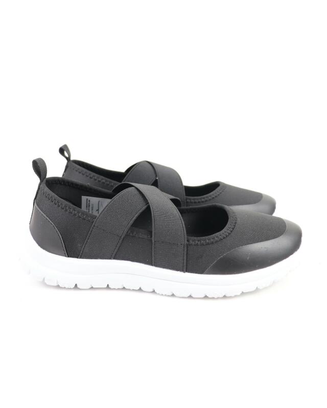 حذاء بدون رباط للنساء، أسود (KiK Schwarze Slip-ons (schwarz)) — KiK, منتج ألماني أصلي في المغرب
