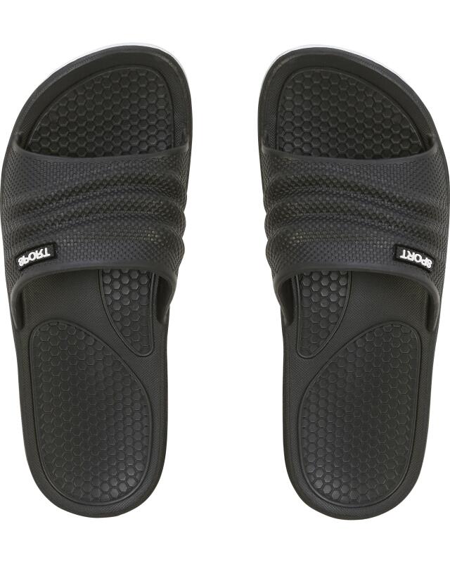 Slides for women, black (KiK Badelatschen (schwarz)) — KiK, authentic German product in Morocco