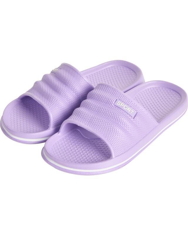 Slides for women, lilac (KiK Badelatschen (flieder)) — KiK, authentic German product in Morocco