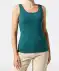 Basic Tanktop petrol melange