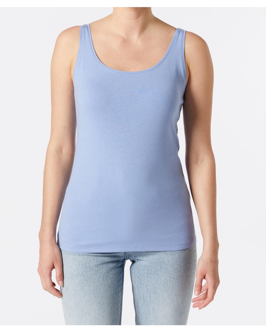 Top basic jasnoniebieski