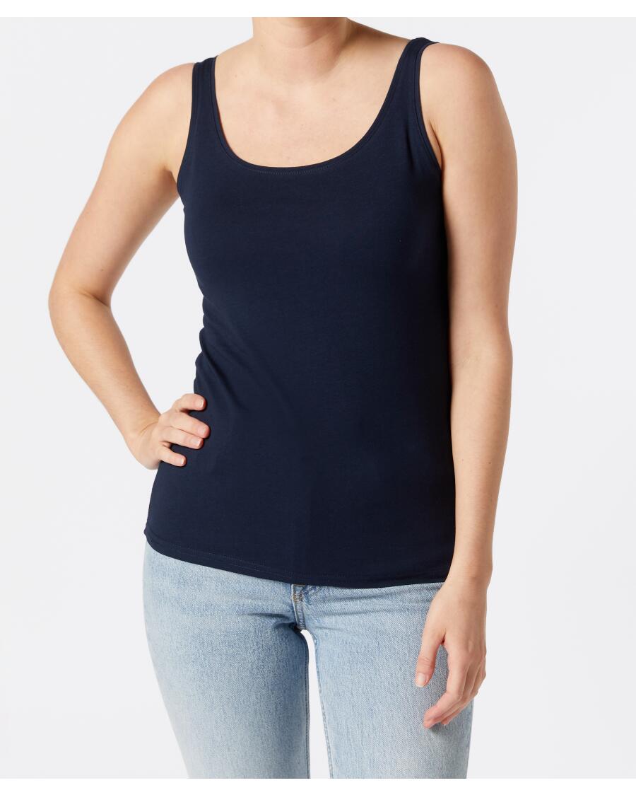 Basic Tanktop dunkelblau