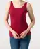 Basic Tanktop dunkelrot