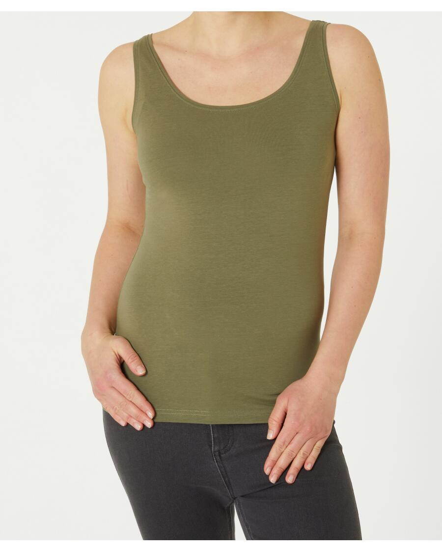 Basic Tanktop Khaki