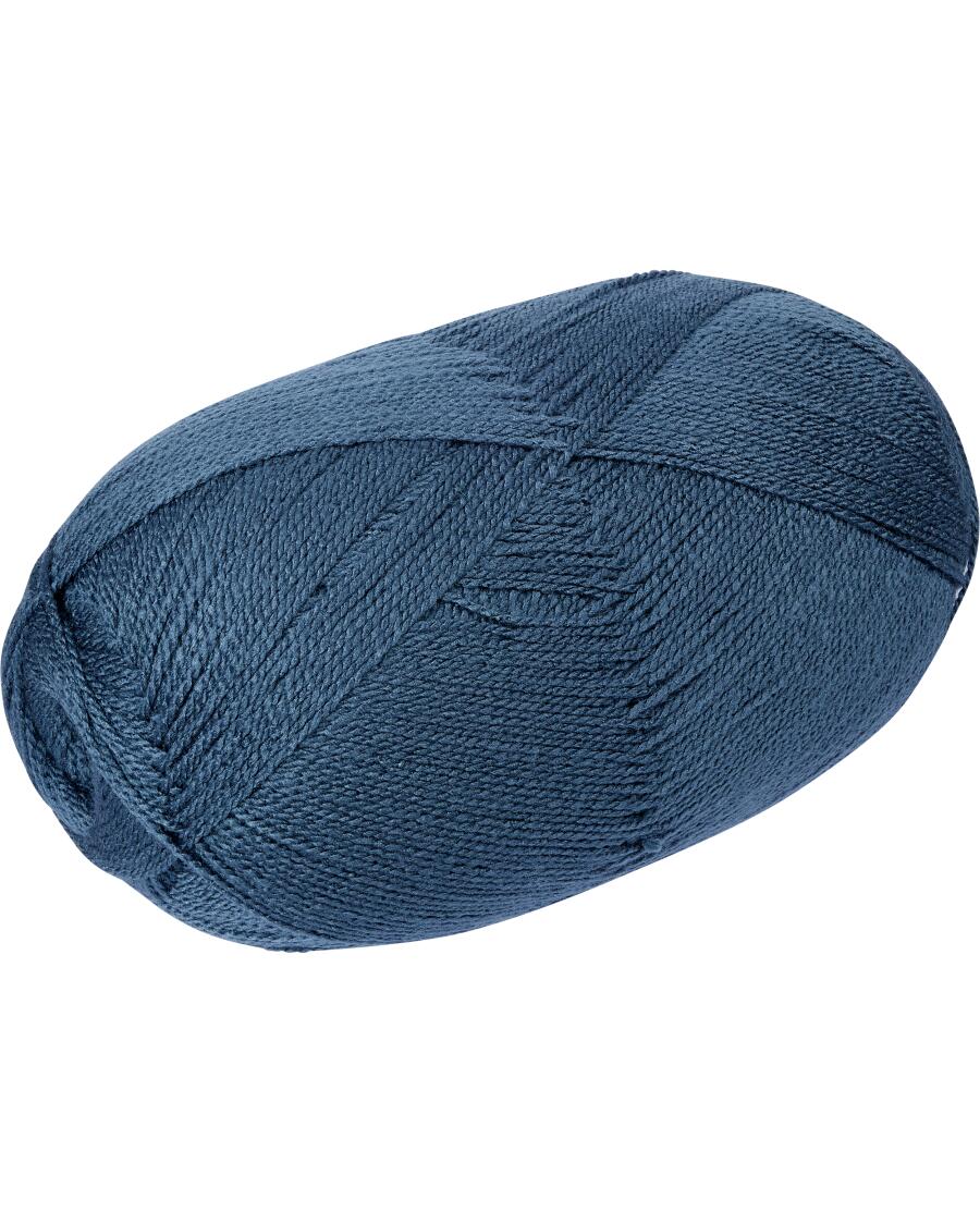 Schnellstrickgarn „Mia“ grau/türkis