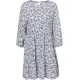Geblümtes Midikleid