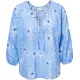 Bluse mit Glitzergarn