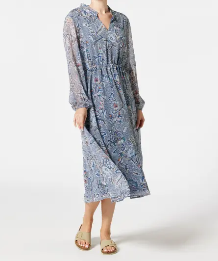 Midikleid Paisley
