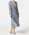 Midikleid Paisley petrol bedruckt